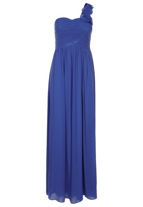 Blauwe maxi dress