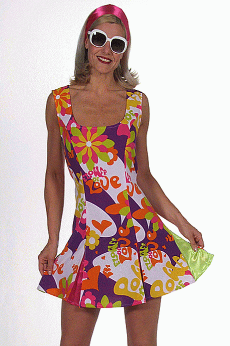 Flower power kleding dames