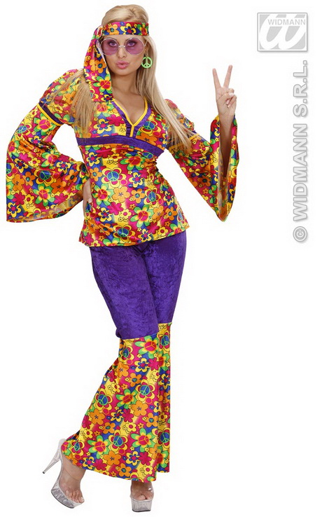 Flower power kleding dames