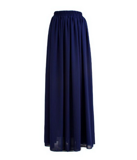 Maxi jurk donkerblauw
