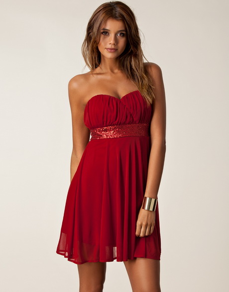Rode jurk