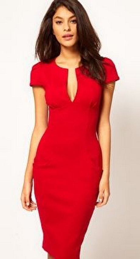 Rode jurk