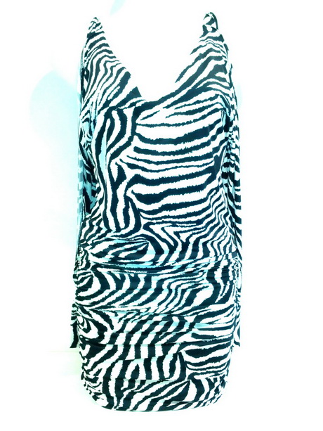 Zebraprint jurk