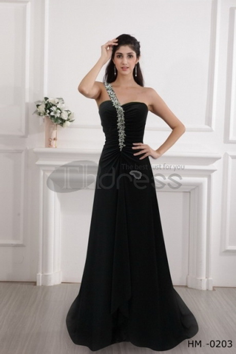 Zwarte jurk voor bruiloft