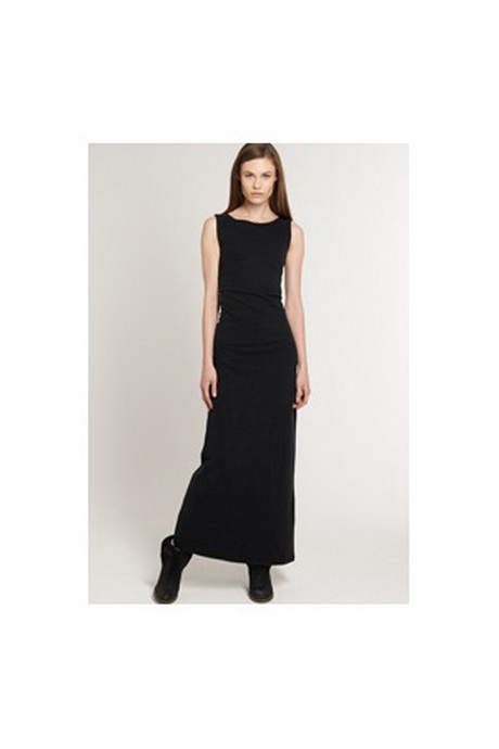 Zwarte maxi dress