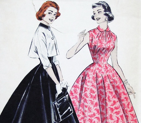 Feestkleding jaren 50