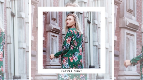 Bloemenprint kleding