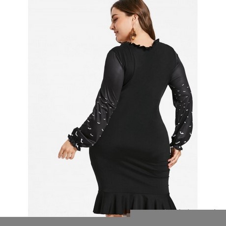 Plus size kerst jurk