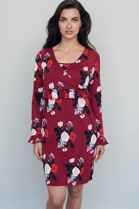 Zomerjurk met bloemenprint