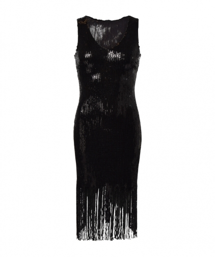 Zwarte rinascimento jurk