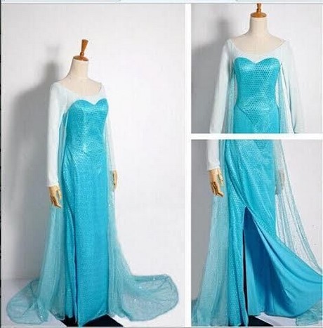 Elsa frozen jurk dames