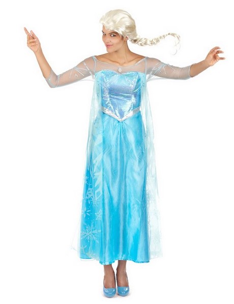 Elsa frozen jurk volwassenen