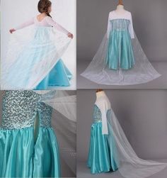 Frozen prinsessenjurk