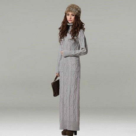 Maxi jurk winter