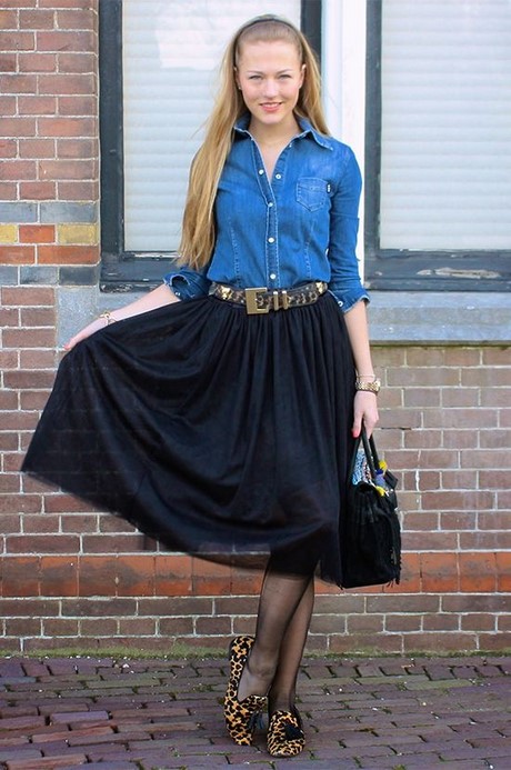 Rok met blouse