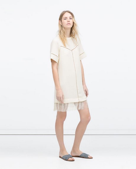 Witte jurk zara