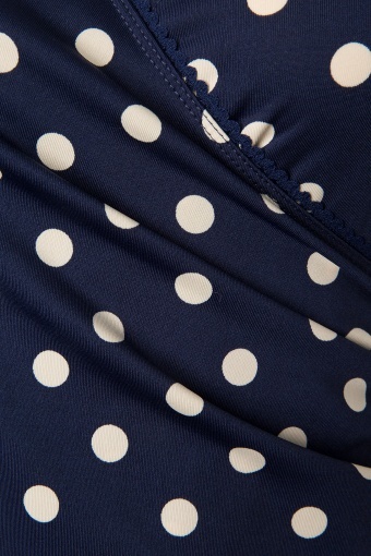 King louie polkadot blauw