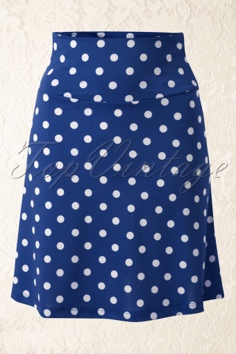 King louie polkadot blauw