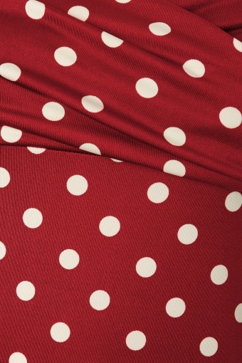 King louie polkadot rood