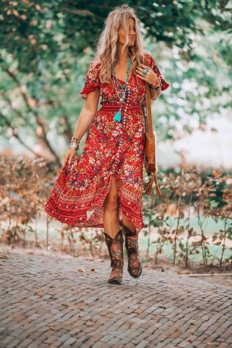 Bohemian style kleding