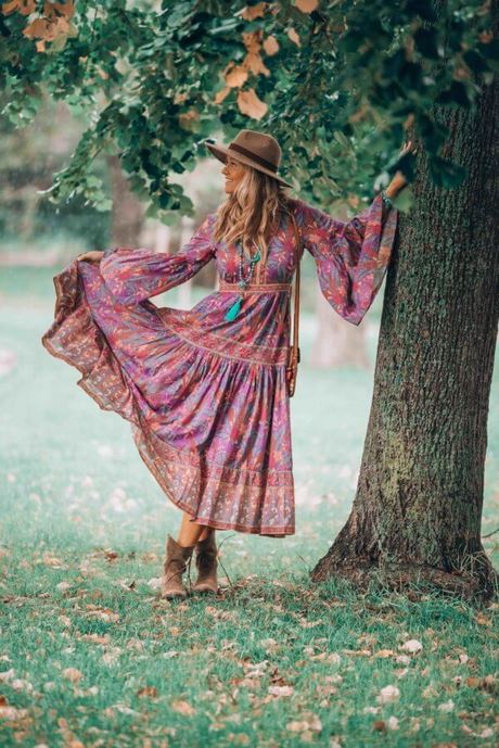 Boho winter kleding