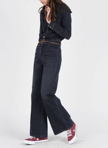 Denim jumpsuit dames