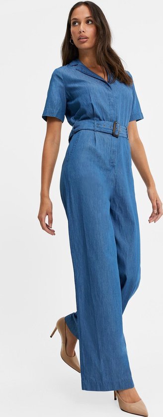 Denim jumpsuit dames