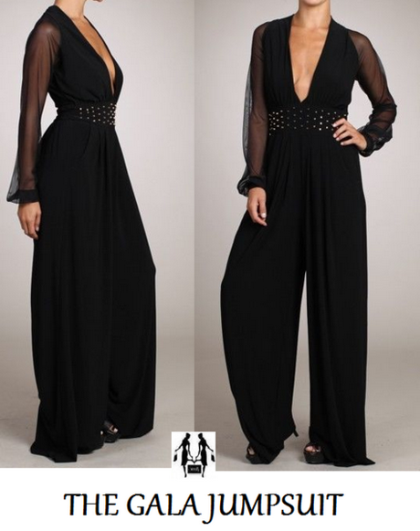 Gala jumpsuit zwart