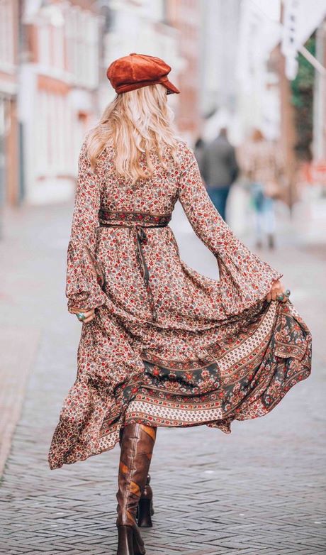 Ibiza style maxi dress