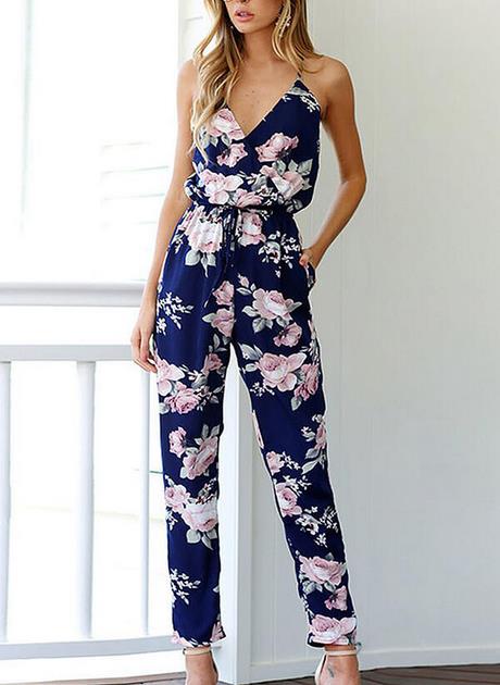 Jumpsuit bloemen