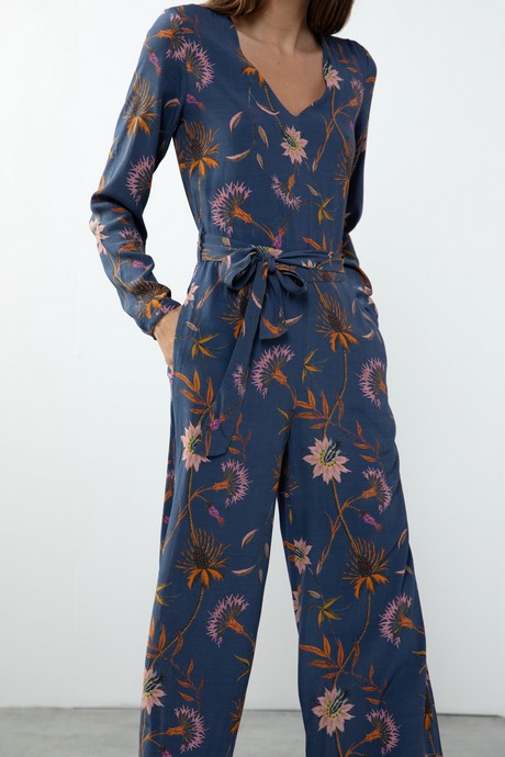 Jumpsuit met bloemen