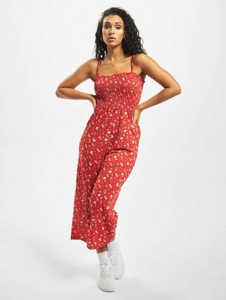 Jumpsuit rood