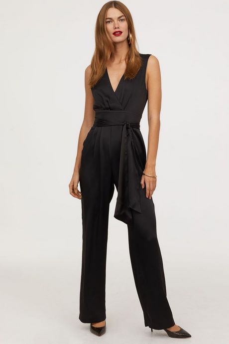 Jumpsuit zwart dames