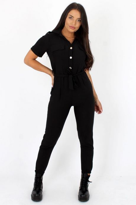 Jumpsuit zwart