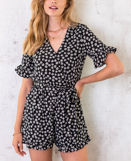 Playsuit bloemen