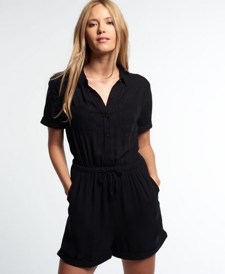 Playsuit dames zwart