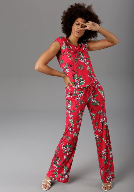 Strakke spijker jumpsuit