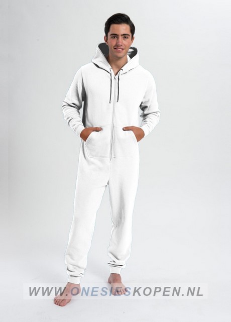 Witte jumpsuite