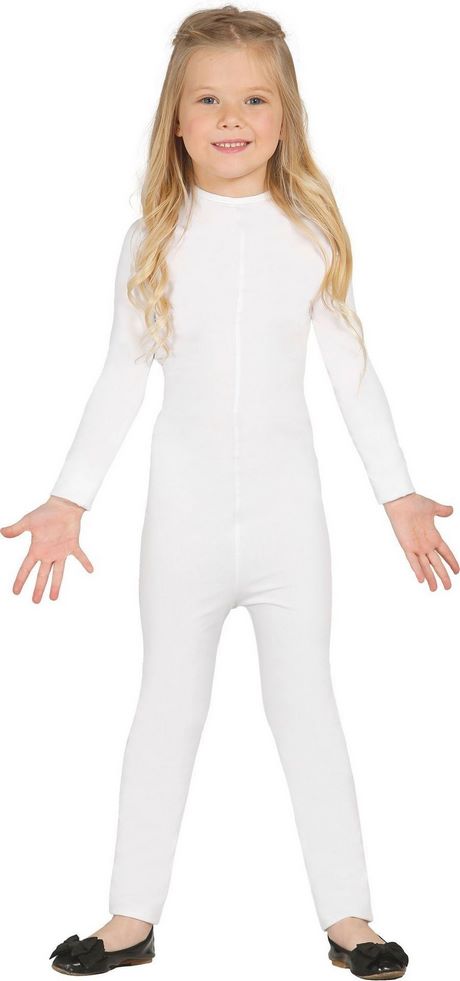 Witte lange jumpsuit