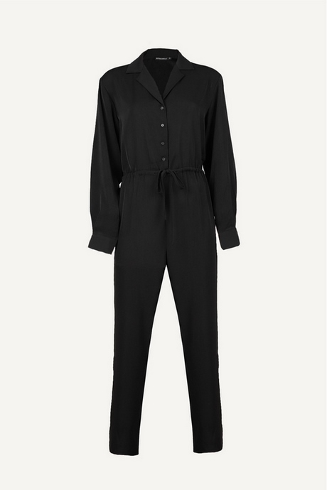 Zwarte jumpsuit lang