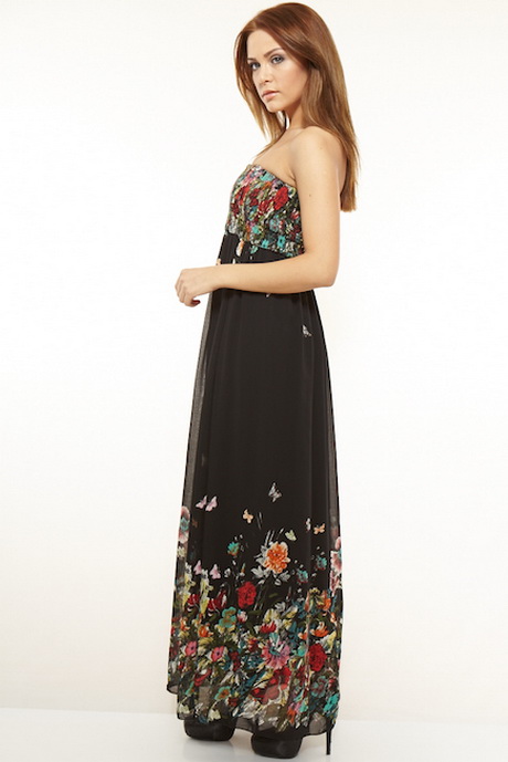 Maxi dress bloemen