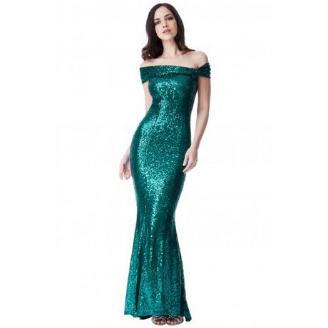 Emerald groen jurk