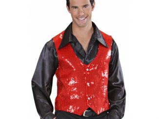 Rode glitter kleding