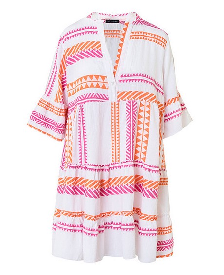 Jurk aztec print