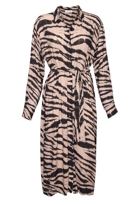 Jurk met zebra print