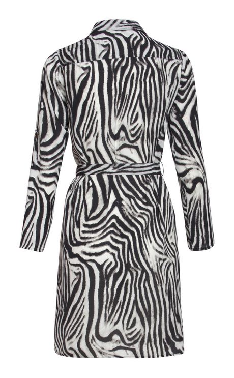 Jurk met zebra print