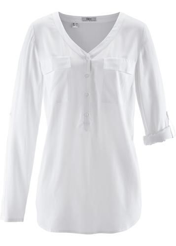 Witte tuniek blouse dames