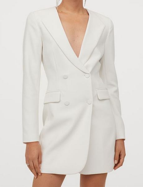 Zwarte blazer jurk dames