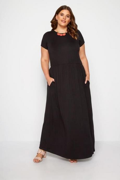 Extra lange maxi dress