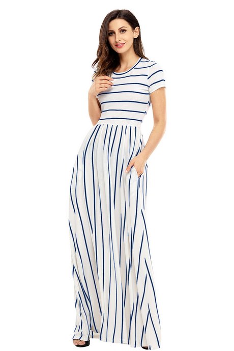 Maxi dress mouwen